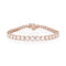 Dominique Cohen tapering round bezels snug-fit diamond bracelet, medio size<span class='visuallyhidden'>; shop help at 760-978-9297.</span>